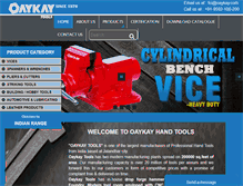 Tablet Screenshot of oaykay.com